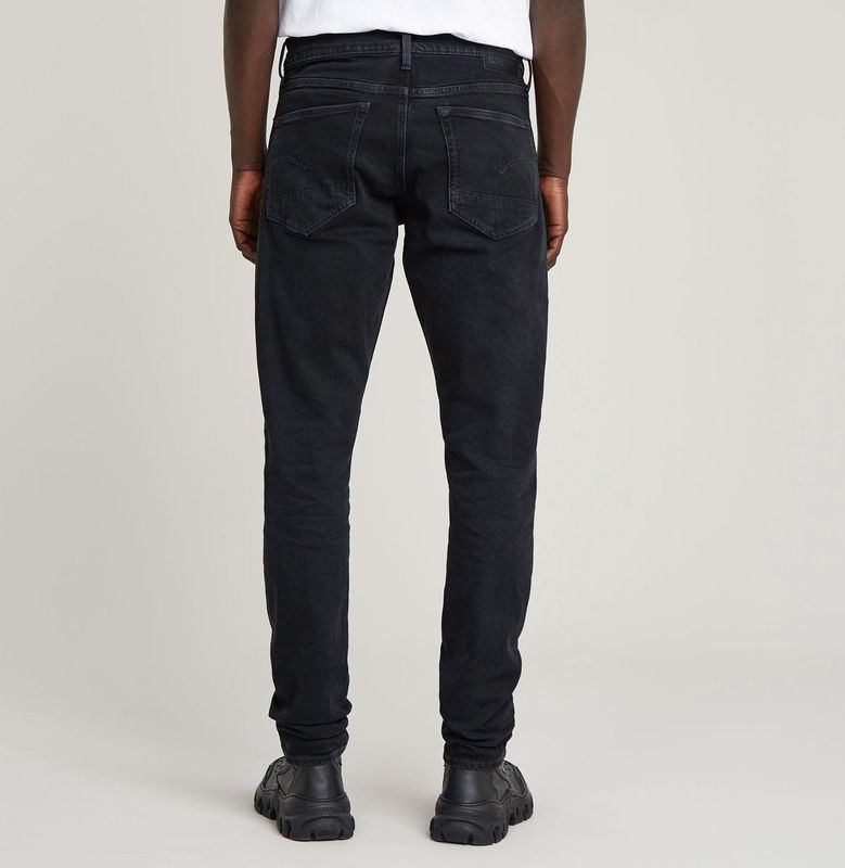G-Star RAW - 3301 - Taps Toelopende Jeans - Blauw - Worn in Midnight Blue Od 51003-d686-g116