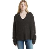 Loose Polo Heavy Knitted - Beige - Dames