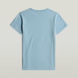 G-Star RAW - Top - Lichtblauw - Regular Fit - Biologisch Katoen