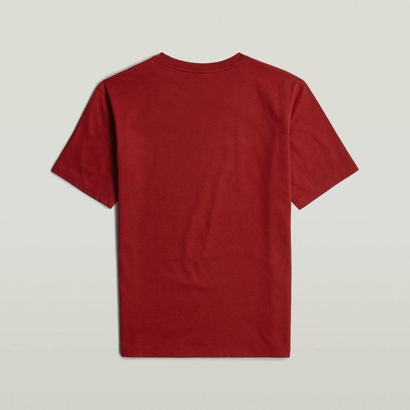 G-Star RAW - Kids T-shirt Loose - Rood - Graphic T-shirt