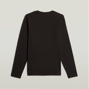 G-Star RAW - Graphic T-Shirt - Zwart - Biologisch Katoen