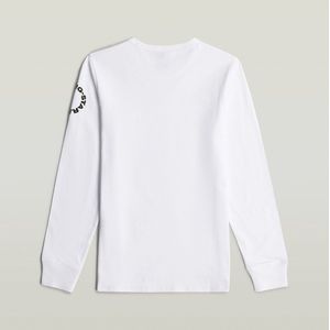 G-Star RAW - T-Shirt - Wit - Jongens - 100% Biologisch Katoen