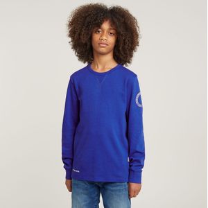 G-Star RAW - T-Shirt - Midden Blauw - Jongens