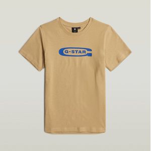 Jongens T-Shirt Regular - Beige - jongens