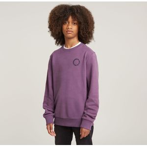 G-Star - Sweater Unbrushed - Paars - Jongens