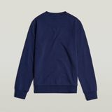 G-Star - Sweater Unbrushed - Donkerblauw - Jongens