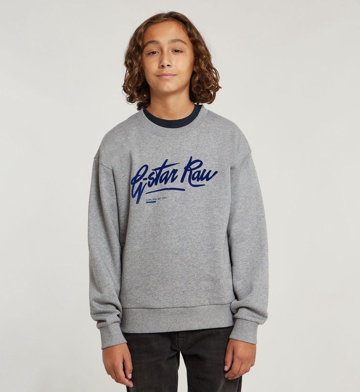 G-Star RAW - Sweater Loose Brushed - Meerkleurig - Jongens
