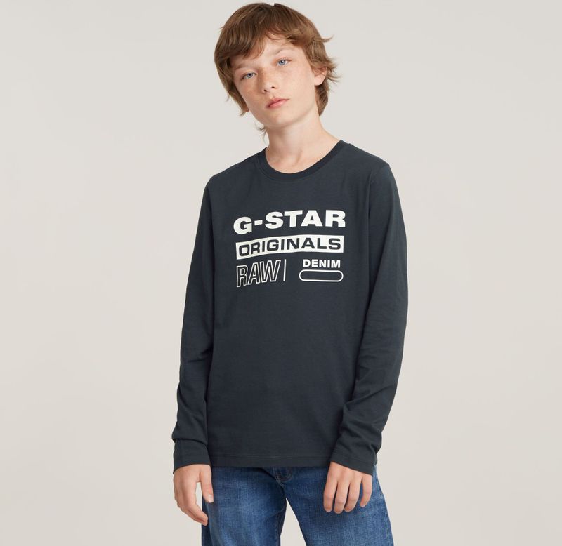 Jongens T-Shirt Regular - Donkerblauw - jongens