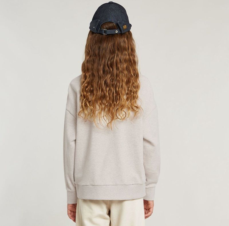 Meisjes Sweater Unbrushed - Meerkleurig - meisjes