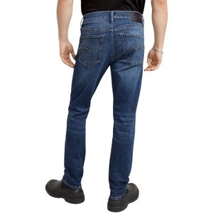 G-Star RAW Heren Jeans Broeken 3301 SLIM slim Fit Blauw Volwassenen