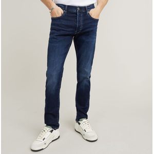 G-Star - 3301 Slim Jeans - Denim - Blauw - 5-Pocket
