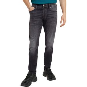 G-Star RAW Heren Jeans Broeken 3301 SLIM slim Fit Zwart Volwassenen