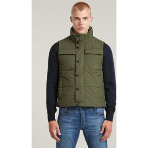 G-Star - D22887-D419-B230 - Gewatteerd Vest - Groen - Casual - Polyamide