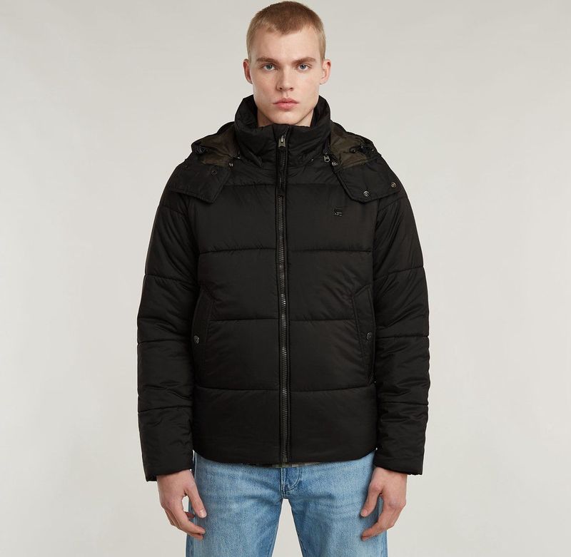 G-Whistler Gewatteerd Jack Met Capuchon - Bruin - Heren