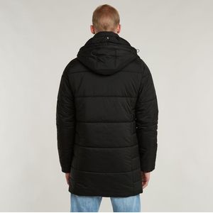 G-Star - D25943-D199-6484 - Gewatteerde Parka - Zwart - Gerecycled Polyester - Duurzaam