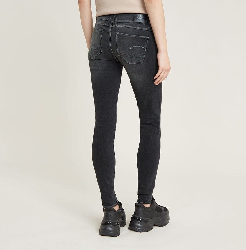G-Star - D25522-D837-C239 - Jeans - Zwart - Lynn Mid Skinny