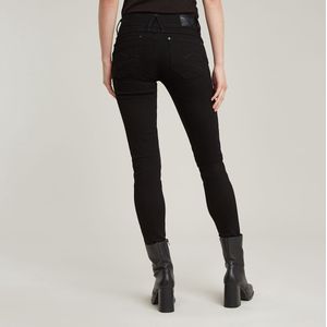 Lynn Mid Skinny Jeans - Zwart - Dames