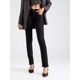 G-Starvoor vrouwen. D25522-D837-A810 Jeans Lynn Mid Skinny zwart (24/32), Casual, Katoen, Denim