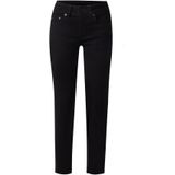 G-Starvoor vrouwen. D25522-D837-A810 Jeans Lynn Mid Skinny zwart (24/32), Casual, Katoen, Denim