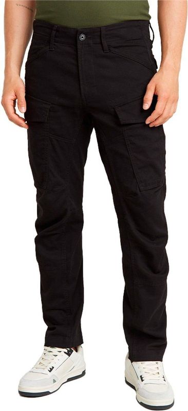 G-Starvoor mannen. D25523-D846-H010 Cargo 3D Normale Taps toelopende broek groen (27/30), Casual, Katoen