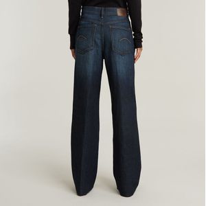 G-Star - Deck 1.0 - Jeans - Blauw - Ultra High Wijde Pijpen
