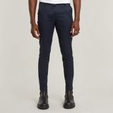 G-Starvoor vrouwen. D26415-C105-C742 Bronson marine chino broek (23/30), Casual, Katoen, Marineblauw