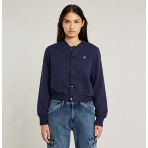 G-Star RAW - Bomber Sweatshirt Jack - Marineblauw - Katoen