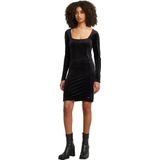 Fluwelen slim jurk, blauw (Osaka Blue D25040-d422-3873), XL