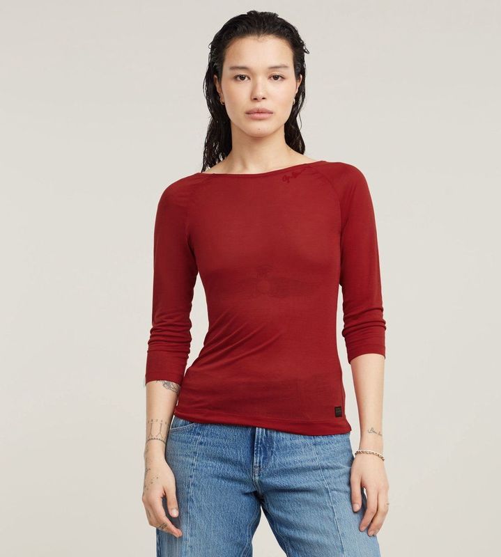 G-Star RAW - Low Back Slim 3 sl - Broek - Rouge - Baron D25065-9297-1828