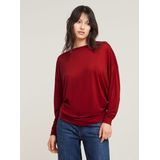 G-Star - D25074-9297-1828 - Blouse - Granaatappel - Lange Mouwen - Lyocell