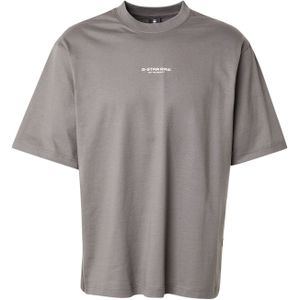 Overdyed Center Chest Boxy T-shirt, Grijs (Gs Grey D24780-c336-1260), L