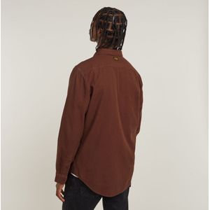 G-star - Marine - Overhemd - Slim Fit - Lange Mouwen