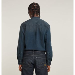 G-Star - D25157-D252-G798 - Overhemd - Blauw - Katoen - Lange Mouwen