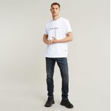 G-star - G-script - T-shirt - Zwart - 100% Biologisch Katoen