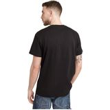 G-star - G-script R T-shirt - Korte Mouwen - Zwart - 100% Biologisch Katoen