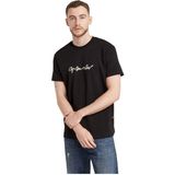 G-star - G-script R T-shirt - Korte Mouwen - Zwart - 100% Biologisch Katoen