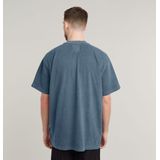 G-Starvoor mannen. D25162-C756-B782 Pigment kleurstof los T-shirt kastanjebruin (XXS), Casual, Korte mouwen, Groot, Biologisch katoen, Duurz