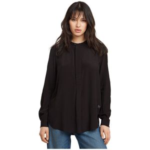 G-Star - D24441-D724-127 Blouse - Beige - Viscose - Lange Mouwen