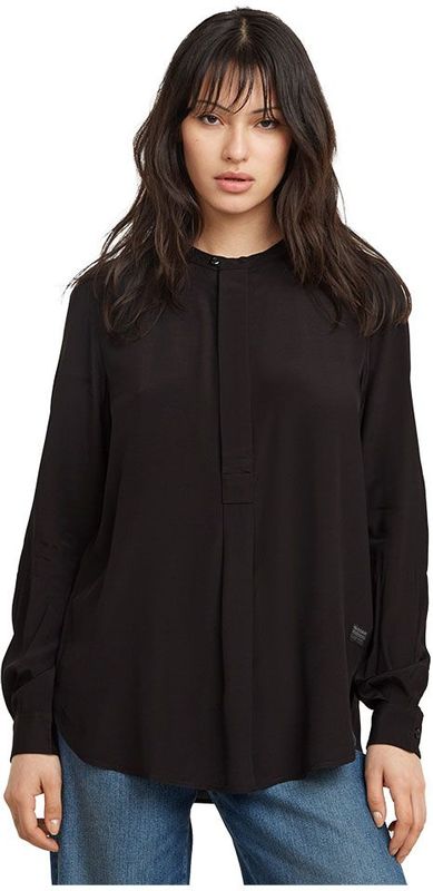 G-Star - D24441-D724-127 Blouse - Beige - Viscose - Lange Mouwen