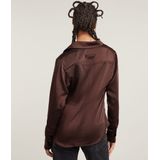 G-star - D25265-D414 - Overhemd - Dieprood - Lange Mouwen