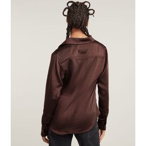 G-star - D25265-D414 - Overhemd - Dieprood - Lange Mouwen