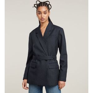 G-star - Adjustable Pin - Blazer - Krijtstreep