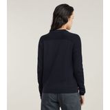 G-Star - D25509-D847-3873 Gebreide Trui - Marineblauw - Gerecyclede Wol