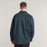 Boxy Fit Shirt - Donkerblauw - Heren