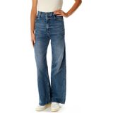 Deck 2.0 High Loose Jeans, Blauw (Faded Blue Marble D23591-d434-g723), 26W x 32L