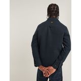 Overshirt GPO - Rits - Groen - Twill Geweven - 50% Gerecycled Polyester