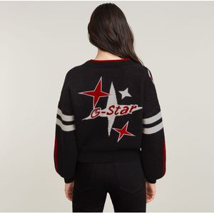 G-Star - Holiday - Vest - Gebreid - Groen - 60% Wol, 40% Polyamide