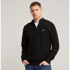 G-Star RAW - Skipper r Knit - Sweater - Zwart - Katoen