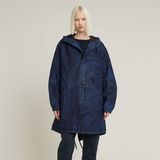 G-Star - D26399-D317-H274 - Rembrandt Denim Parka - Blauw - Biologisch Katoen