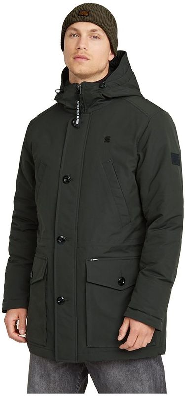 Vodan - Parka - Gewatteerd - Groen - Gerecycled Polyester